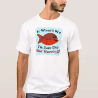 Red Herring Mystery Book Lover Saying T-Shirt