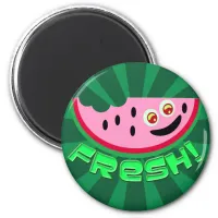 Yum Fresh Melon Magnet