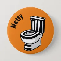 Netty Geordie pin, Toilet, Bathroom Button