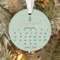 ... Engagement Calendar  Ornament