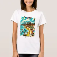 Cancun, Mexico with a Pop Art Vibe T-Shirt