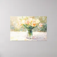 *~*  TV2 STILL TULIPS Stretched Canvas Print