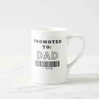 Promoted to: bone china mug