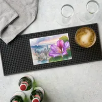 National Flower Bauhinia (Hong Kong) | Bar Mat