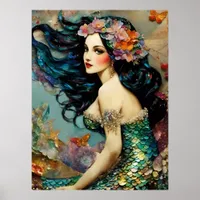 Beautiful Mermaid Poster