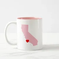 Create Your Own Color California Wedding Two-Tone Coffee Mug