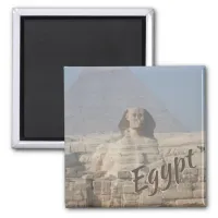 Sphinx and Pyramid in Egypt Magnet