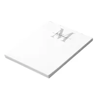 Personalize Monogram Initial Name Notepad