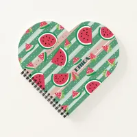 Watermelon Pattern Notebook