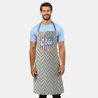 Ohio Dad Geometric Vintage  Apron