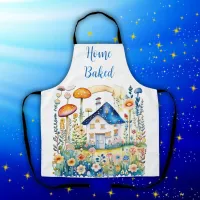 Monogrammed Cottagecore Home with Mushrooms | Apron