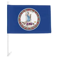 Virginia State Car Flag