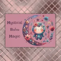 Mystical Boho Magic Maroon | Placemat