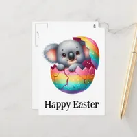 Adorable Funny Cute Easter Baby Koala Bear Postcard