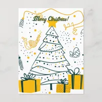 Merry Christmas Postcard