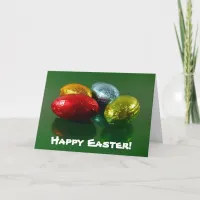 Easter Chocolate Candy Card