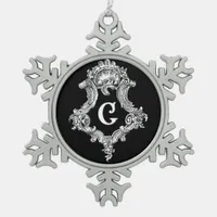 G Monogram Initial Ornament