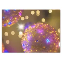 Glittering Orbs - A Dazzling Display Tissue Paper