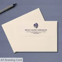 Elegant Monstera Leaf Envelope