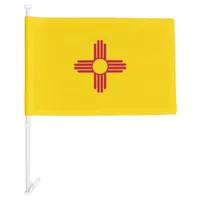 New Mexico State Car Flag