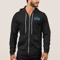 Bold Snow Removal Dark Color Hoodie