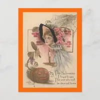 Vintage Halloween Dearest Postcard