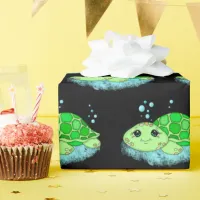 Cute Little Baby Turtles Birthday or Baby Shower Wrapping Paper