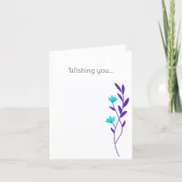 Thinking of You Wildflower Note Card