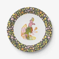 Boho Safari Animal Bird Teen Tween Birthday Party Paper Plates