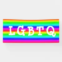 LGBTQ Gay Pride Rainbow Parade Banner