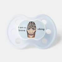 Viking Warrior - realism painting Pacifier