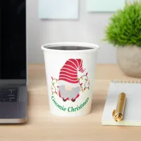 Gnomie Christmas Paper Cups