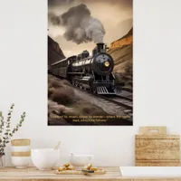 "Timeless Steam: The Majesty of Classic Trains Poster