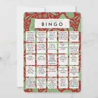 Add A Photo 2020 Quarantine Bingo Funny Christmas Holiday Card