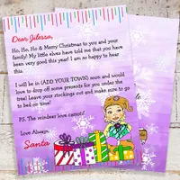 Personalized Letter from Santa Claus