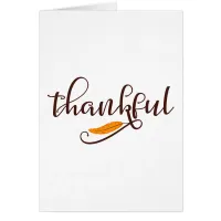 Feather Boho Native Thankful Typography