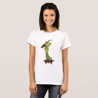 Frog Figurine Golfer T-Shirt