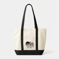 Best Friends Border Collie & German Shepherd Tote Bag