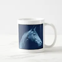 Blue Horse Coffee Mug