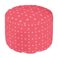 Christmas Holiday Charm Pattern 09 -  Pouf