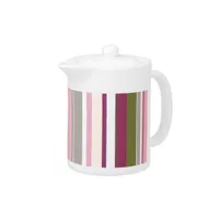 Modern New Season Stripes Teapot