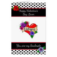 Personalized Jumbo-Sized Valentine's Day Card