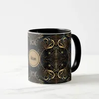 Black and Gold Luxurious Medieval