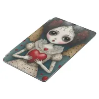 Adorable Gothic Valentine Doll iPad Air Cover