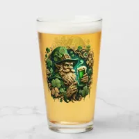 Enchanted Evening of Ale A Leprechauns Toast  Glass