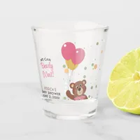 Thumbnail for We Can Bearly Wait | Teddy Bear Theme Baby Shower Shot Glass