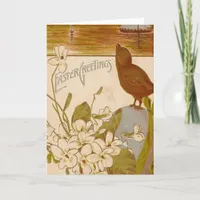 Easter Greetings Holiday Card