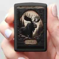 Charles's Moosewood Zippo Lighter