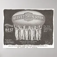 Velvet Skin Soap Poster