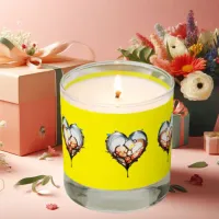 A Heart Made of Soap Bubbles Scented Candle
